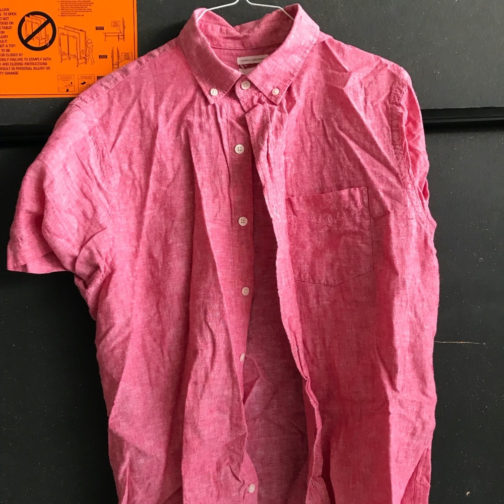 Salmon Button Down Shirt